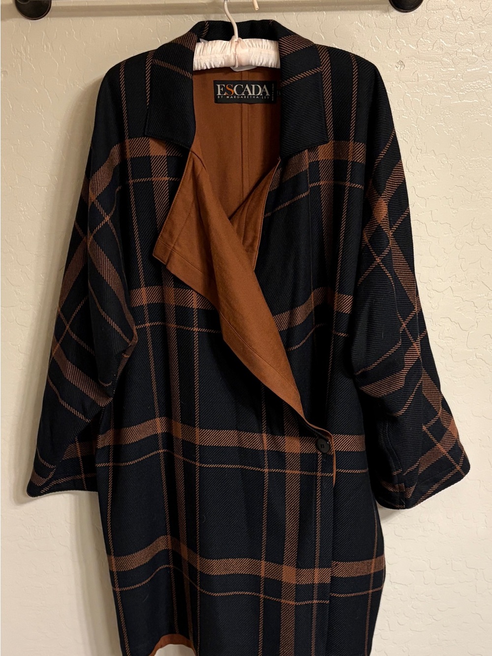 Vintage Escada by Margaretha Ley Wool Open-Front Jacket - Size 40 (US 10) - Picture 8 of 8